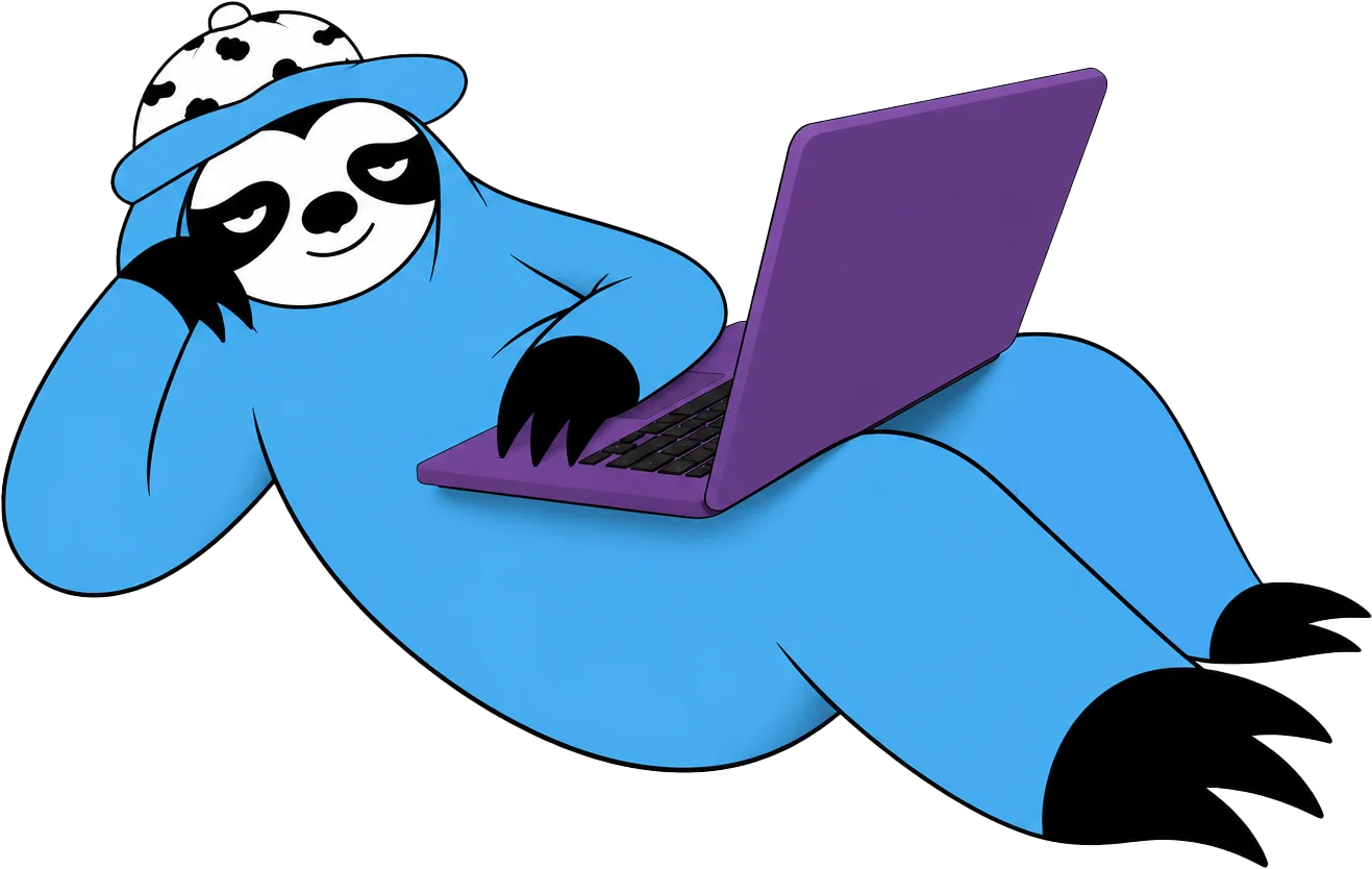 Sloth mascot
